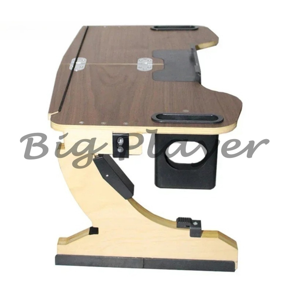 Laptop Stand Foldable - Wielofunkcyjny Drewniany Składany Stolik na Laptopa