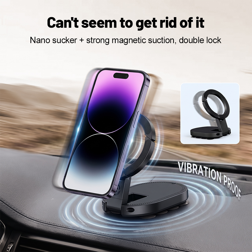 Laptop Stand Foldable - 360 ° Obrotowy uchwyt magnetyczny na