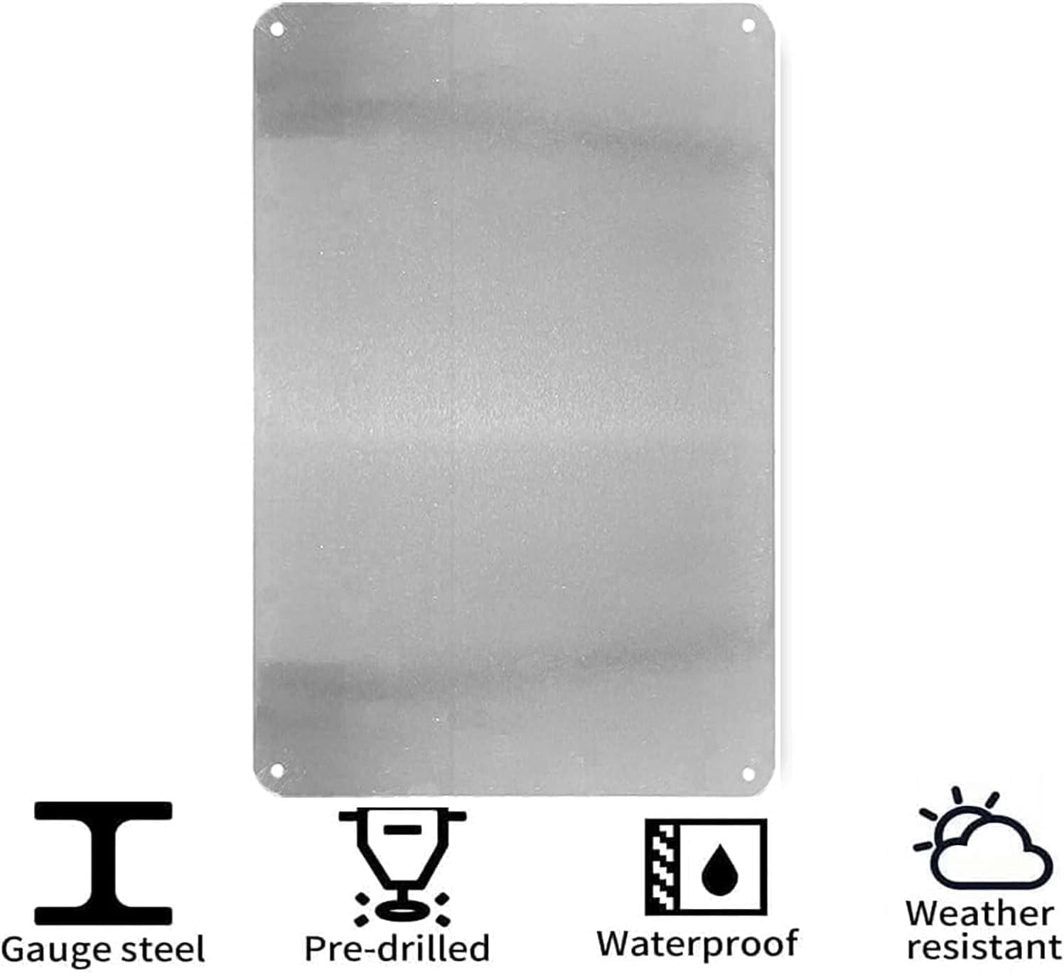 Vintage'owa aluminiowa tablicz – Home Office Icon recenzja i cena