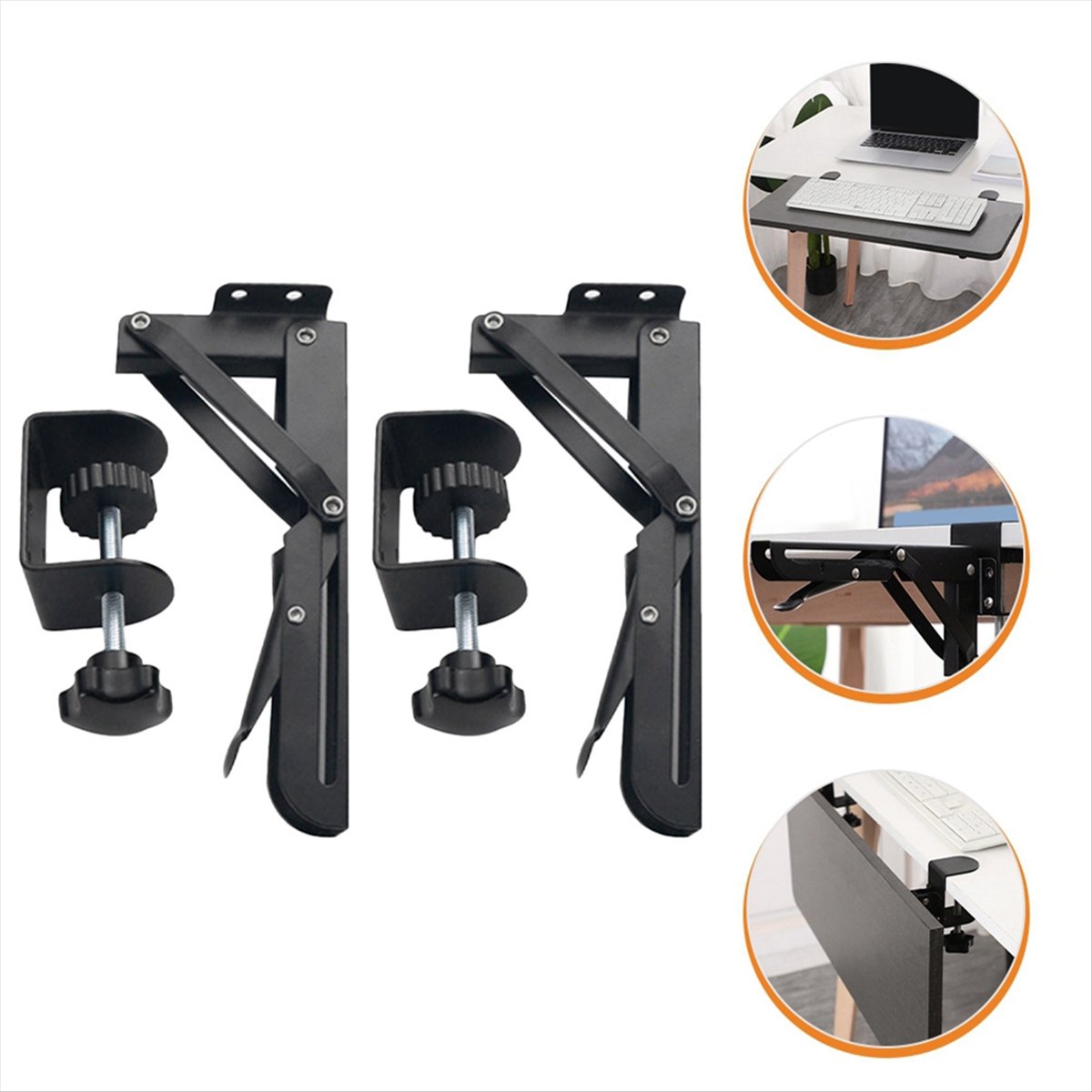 2 SZT. Składany Uchwyt na Klaw – Laptop Stand Foldable recenzja i cena