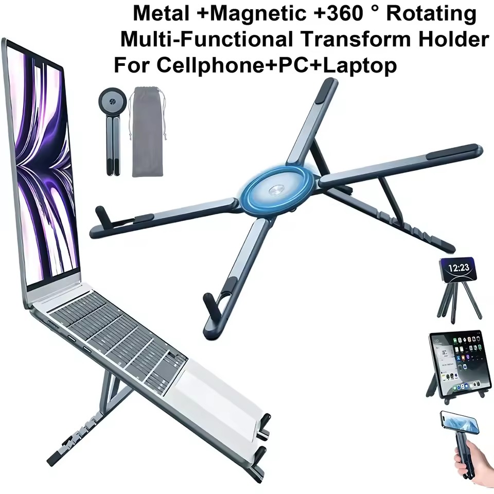 Przenośny magnetyczny uchwyt n – Laptop Stand Foldable recenzja i cena